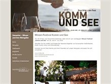 Tablet Screenshot of kommundsee.de
